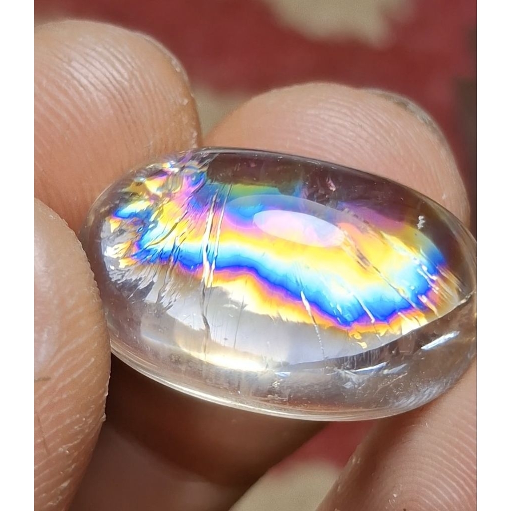 ready natural kecubung pelangi kalimantan