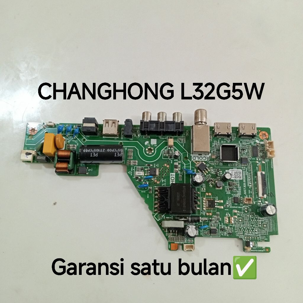 MB TV CHANGHONG L32G5W MAINBOARD-MOTHERBOARD-MOBO-MODUL MESIN TV CHANGHONG L32G5W
