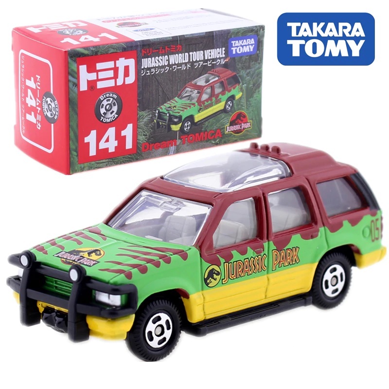 Mobil Jurassic Park Takara Tomy Dream Tomica 141 Jurassic Park Tour