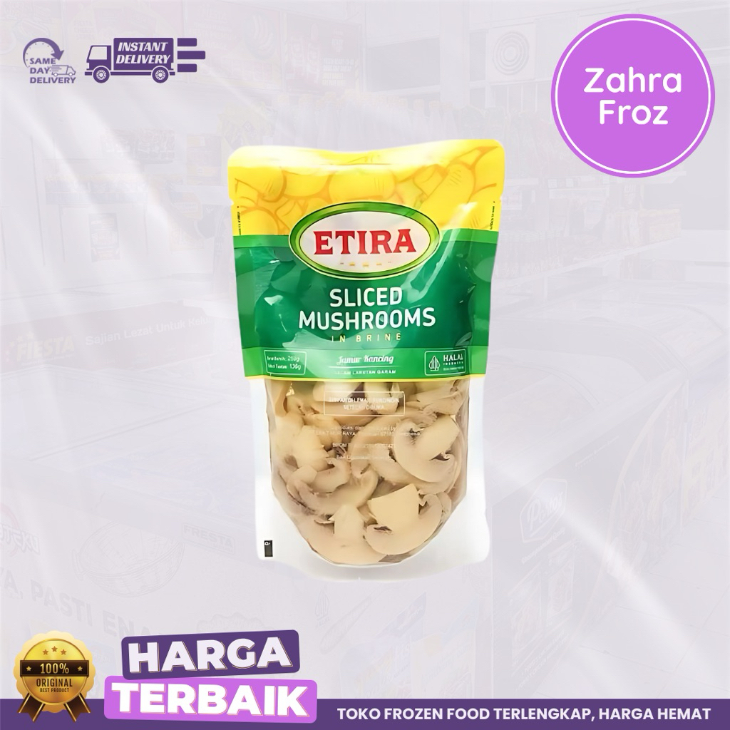 

ETIRA MUSHROOMS JAMUR KANCING 250 GR