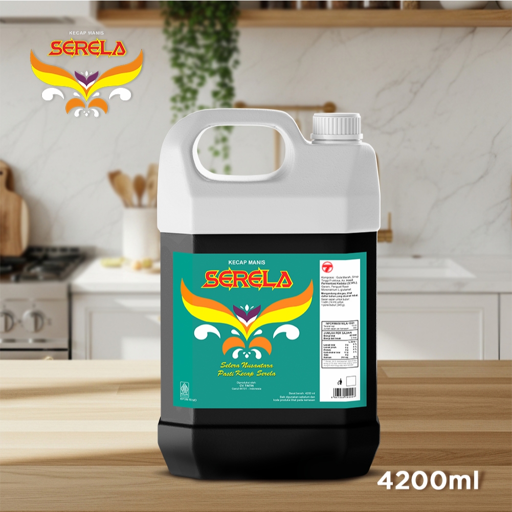 

SERELA Kecap Manis Hijau Jerigen 4200ml