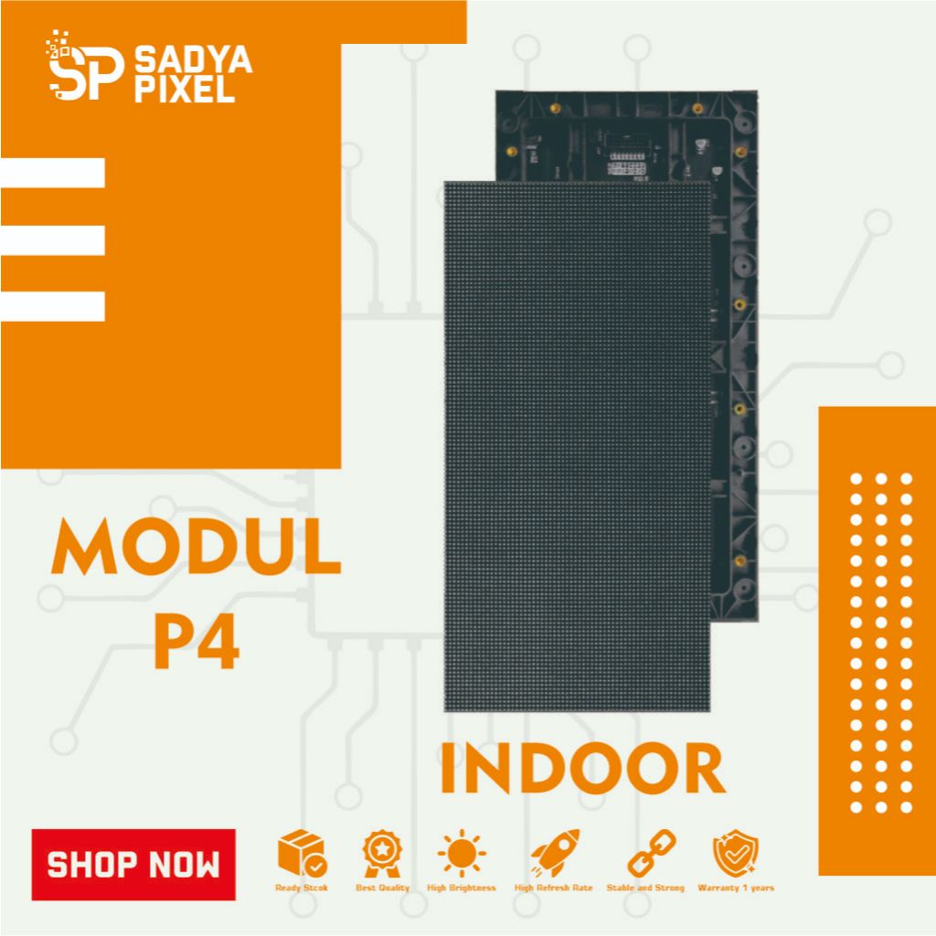 Module/Panel Videotron P4 Indoor - Sadya Pixel