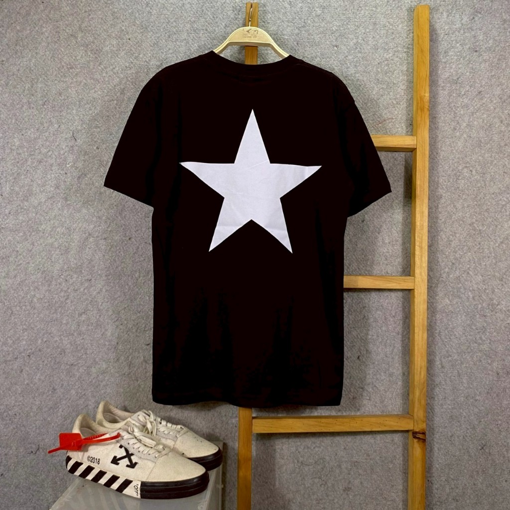 KAOS T-SHIRT ESSENTIALS FOG FEAR OF GOD STAR BLACK