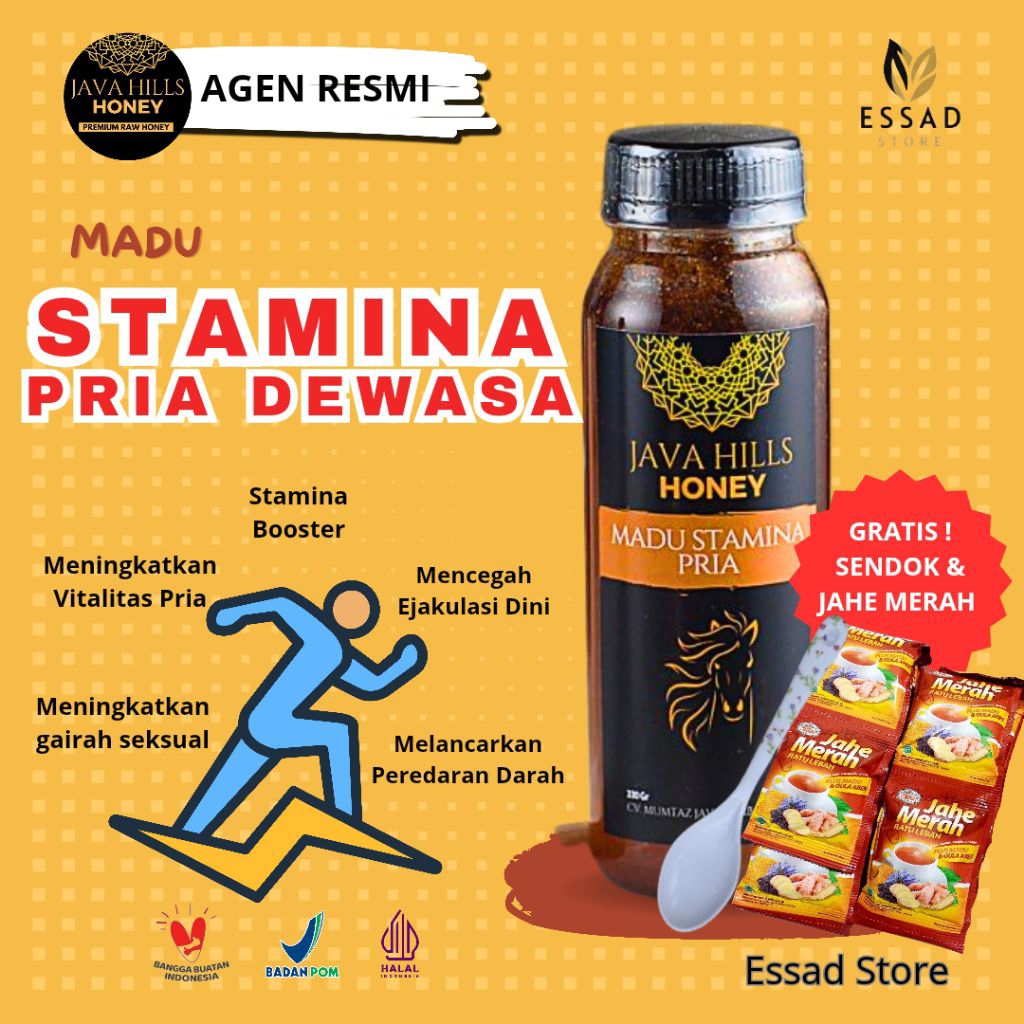 

Madu Stamina Pria Java Hills Honey Madu Herbal Javahills Honey