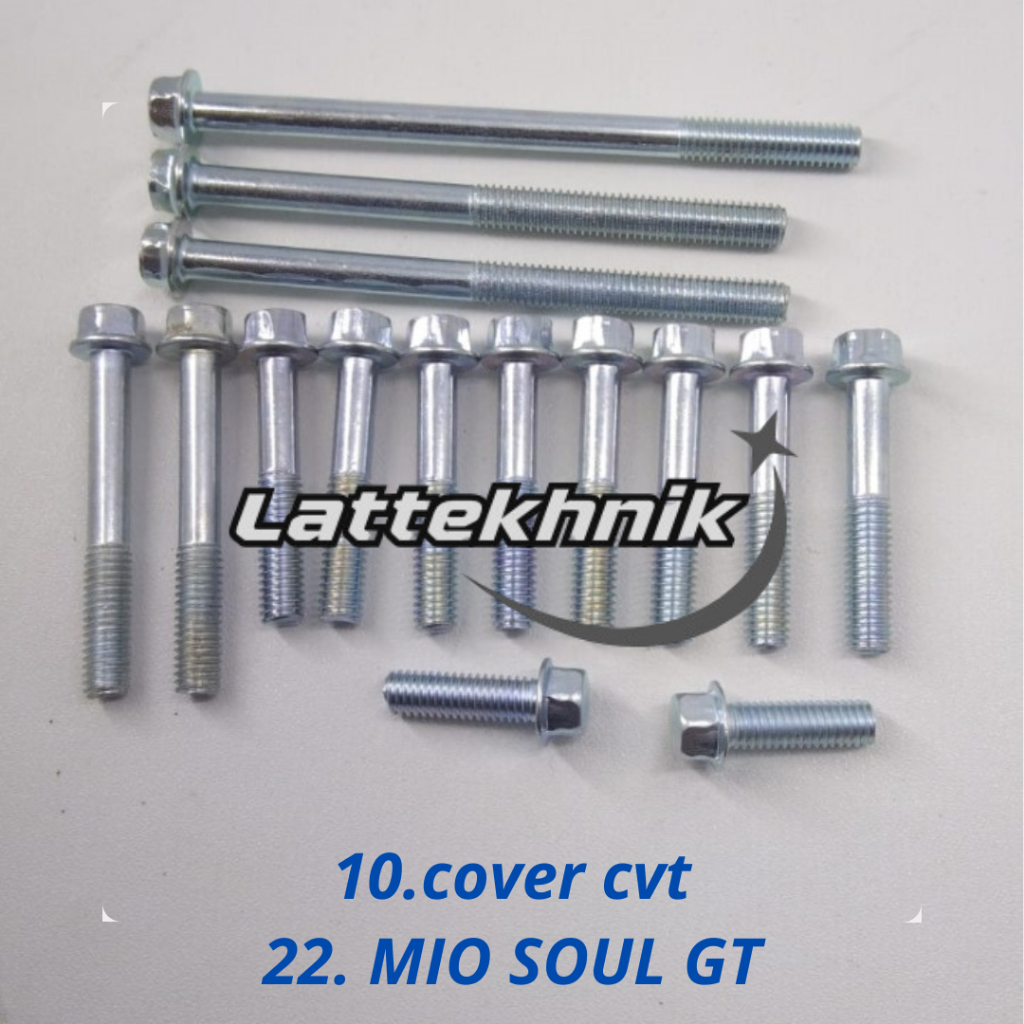 C22-10 CVT Mio Soul GT Full Set / Baud CVT Yamaha Mio Soul GT Full Set