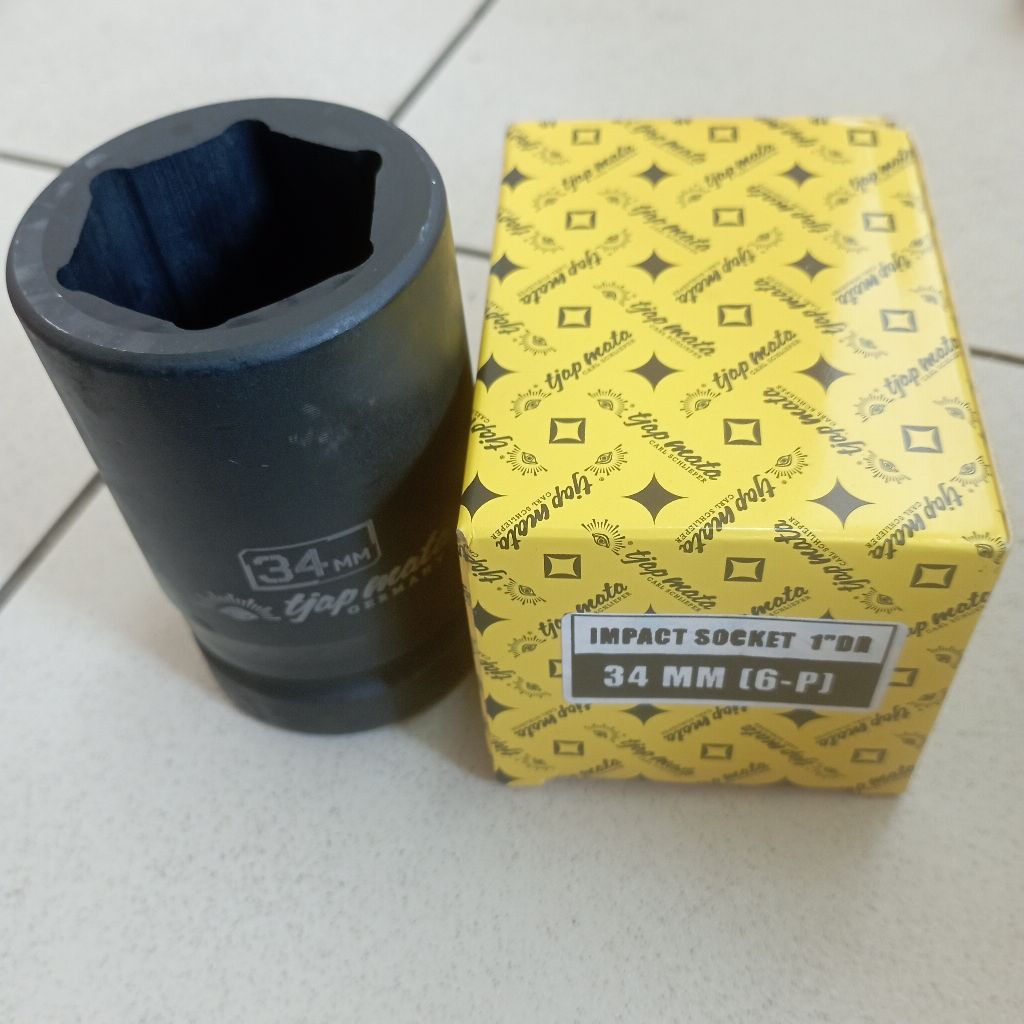 Deep impact socket 1" DR mata shock 34 mm tjap mata