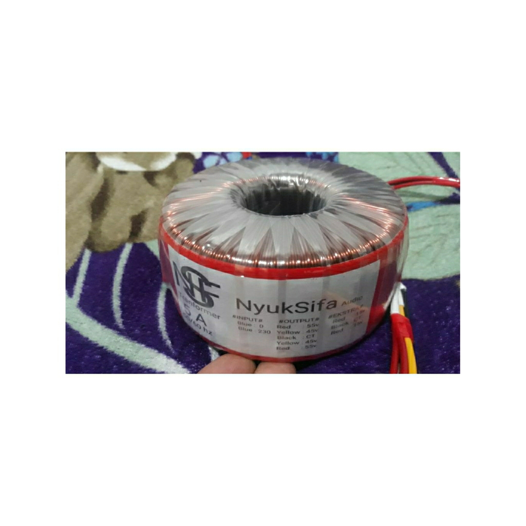 Trafo 5 Amper Ct 45v-55v Ekstra Ct 15v