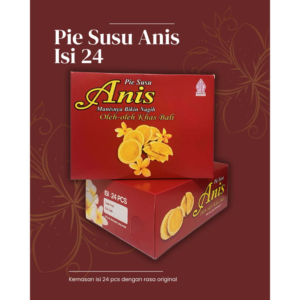 

Pie Susu Anis isi 24