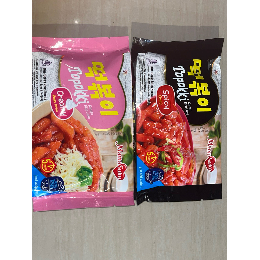

TOPOKKI KOREAN RICE CAKE 134gr