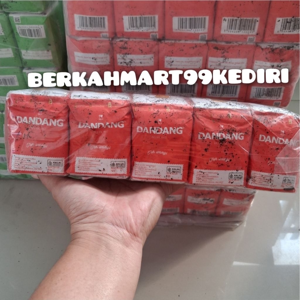 

Teh dandang merah 1 slop isi 10 pcs @40 gram