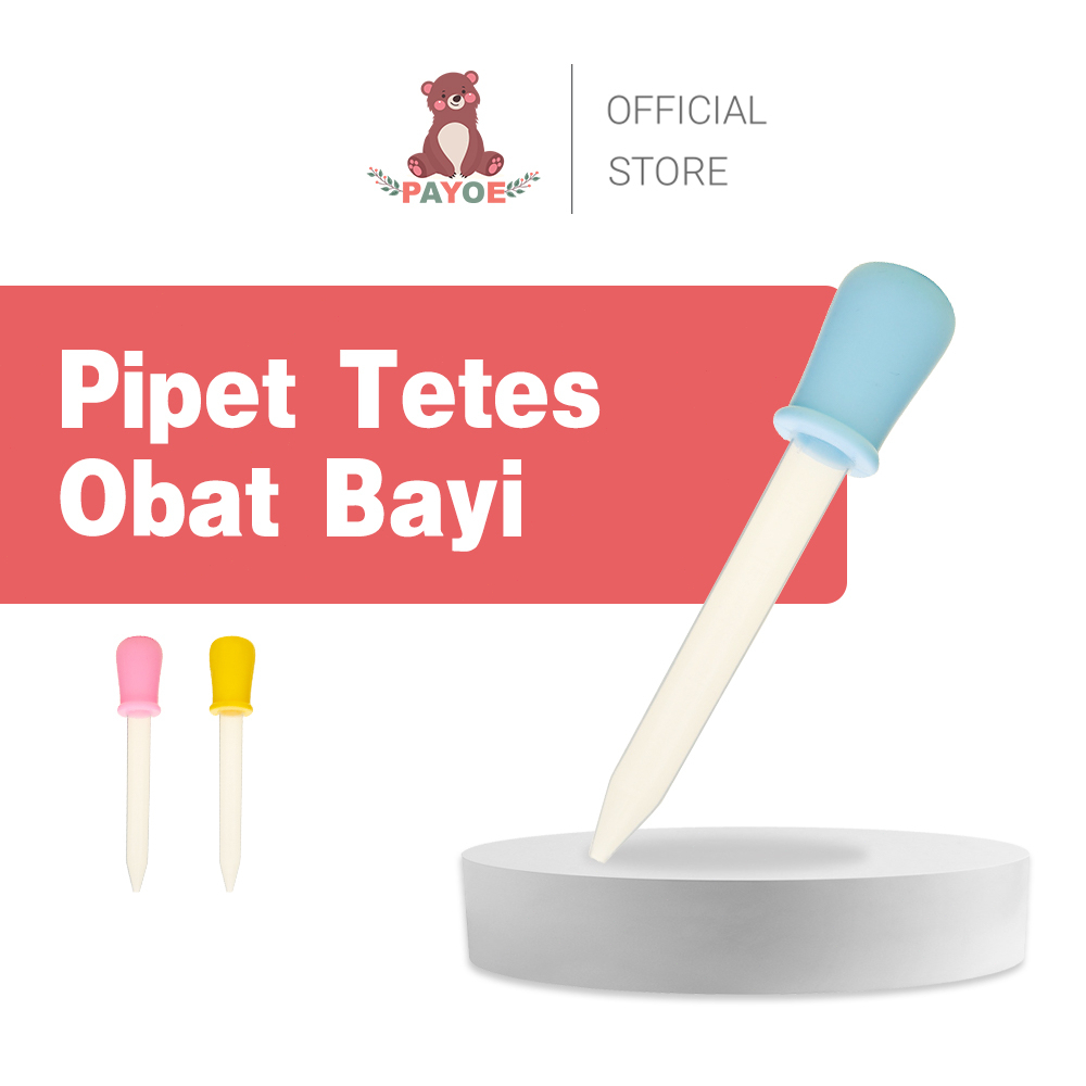 PAYOE 5Ml Pipet Tetes Obat Bayi Pipet Obat Bayi Pipet TetesFruit FeederPipet Bayi
