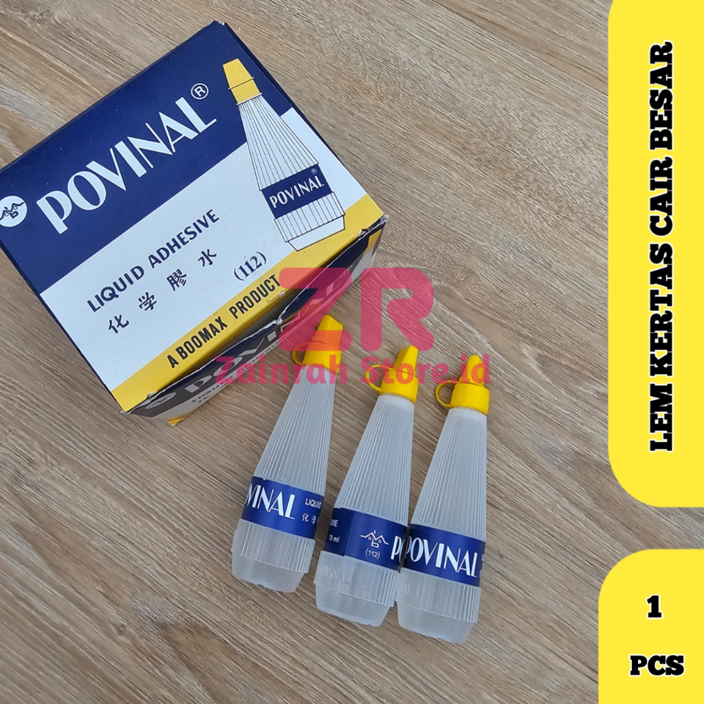 

Lem Cair Povinal 112 - 75ml / Lem Povinal