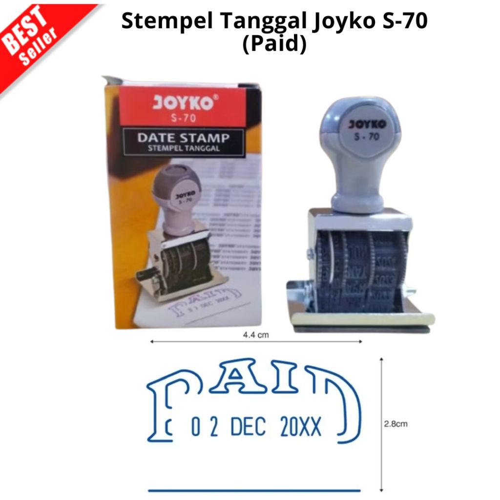 

Date Stamp / Stempel Tanggal Joyko S-70(Paid)