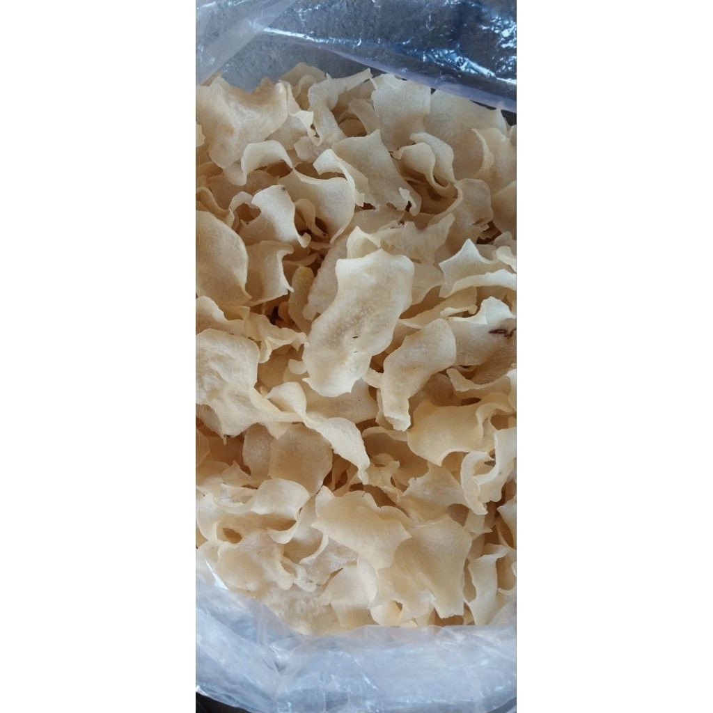 

keripik gadung 1kg ukuran 20 cm
