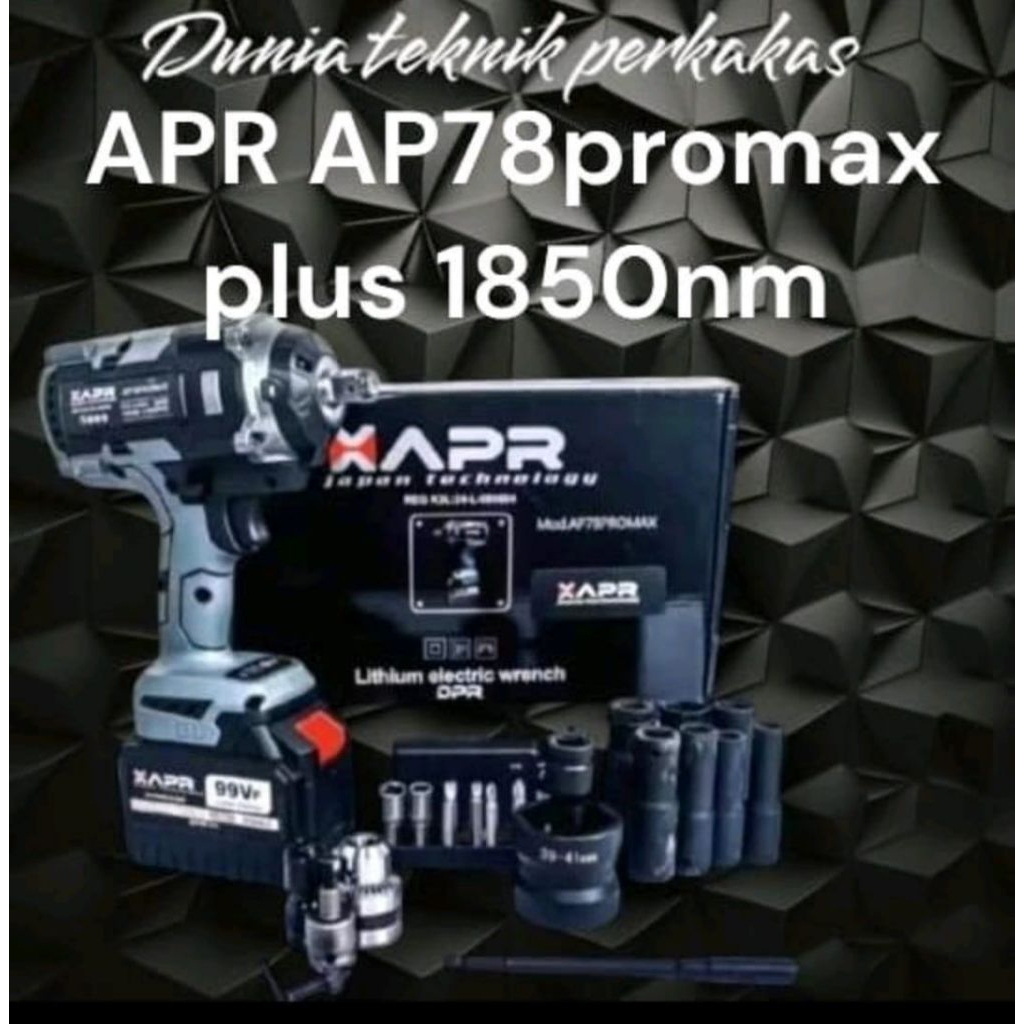 APR AP78 PROMAX 1850 NM IMPACT WRENCH APR 78PROMAX