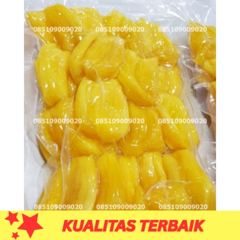 

Forcysn Nangka Madu/Honey Jackfruit Frozen Vakum Premium 500 Gram