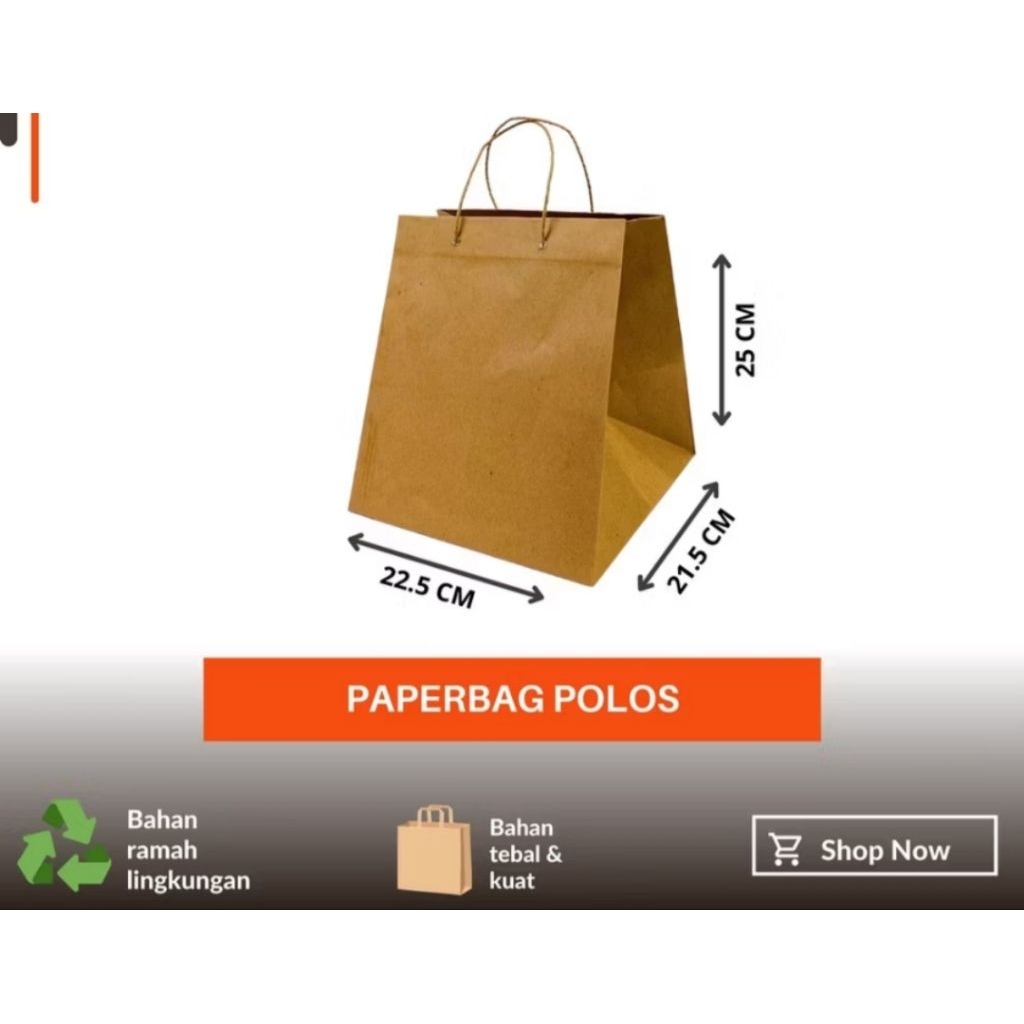 

PAPER BAG TOTE BAG GOODIE BAG TAS BINGKISAN WADAH KADO KANTONG NASI BOX