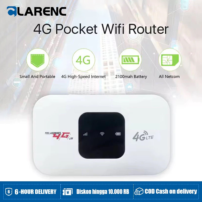 MIFI MODEM WIFI 4G UNLOCK OPERATOR Perdana Telkomsel By.u/ 150 Mbps 4G Portable Mobile WiFi USB Mobi
