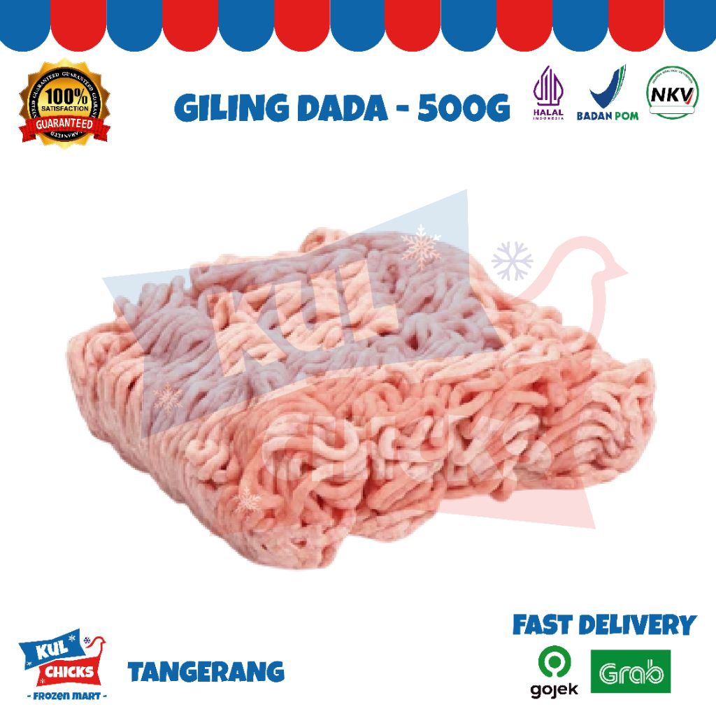 

gilingan dada 500gr