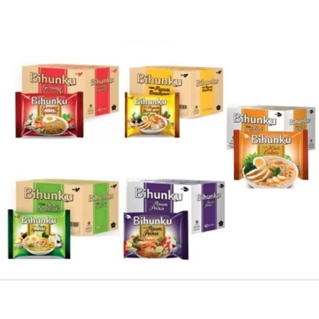 

Bihunku varian Rasa 1 dus isi 40 pcs