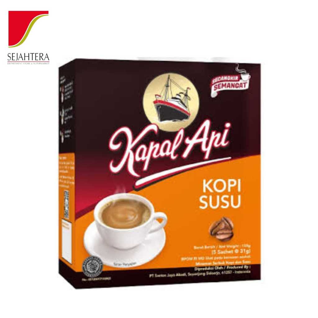 

KAPAL API KOPI SUSU 5s x 31gr BOX