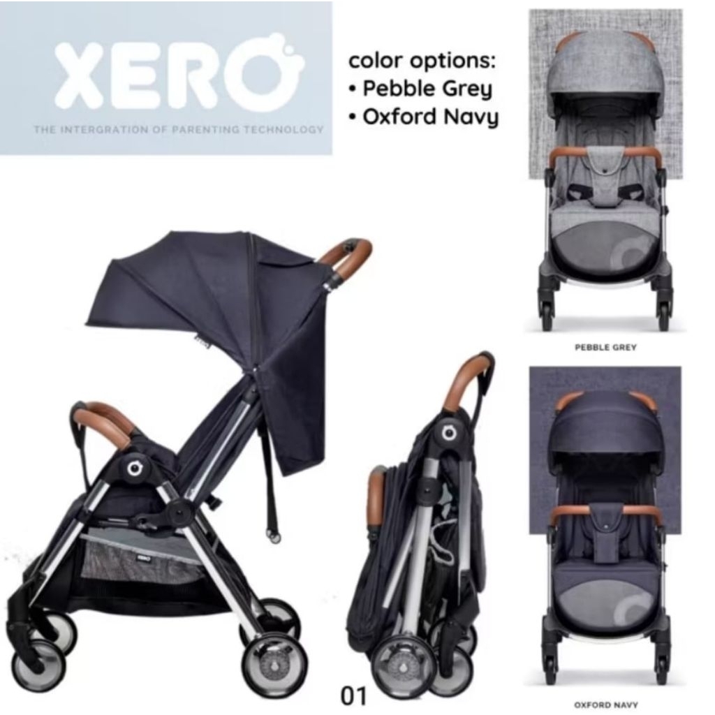 STROLLER XERO OXFORD NAVY  PL