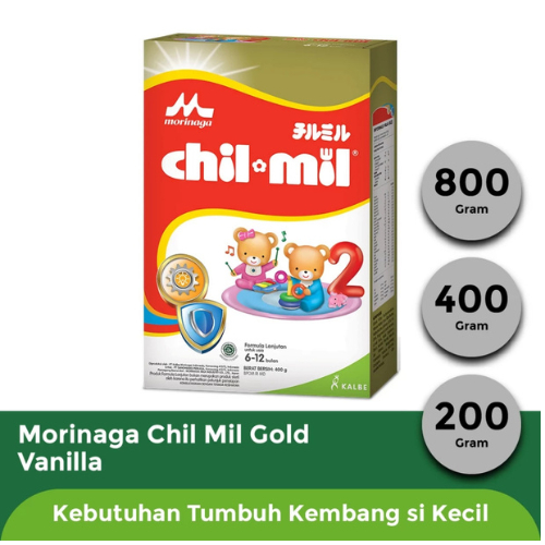Ready- Morinaga Bmt Chil Mil Reguler Susu Formula Bayi 6-12 Bulan Chilmil -Gratisongkir