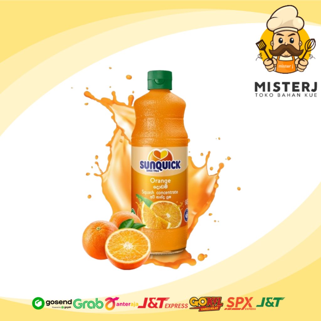 

Sunquick Squash Orange Jumbo 700ml + BUBBLE WRAP | Sunquick Squash Orange