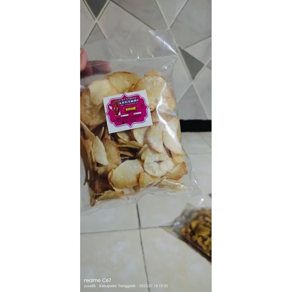

KRIPIK SINGKONG PRODUKSI SENDIRI