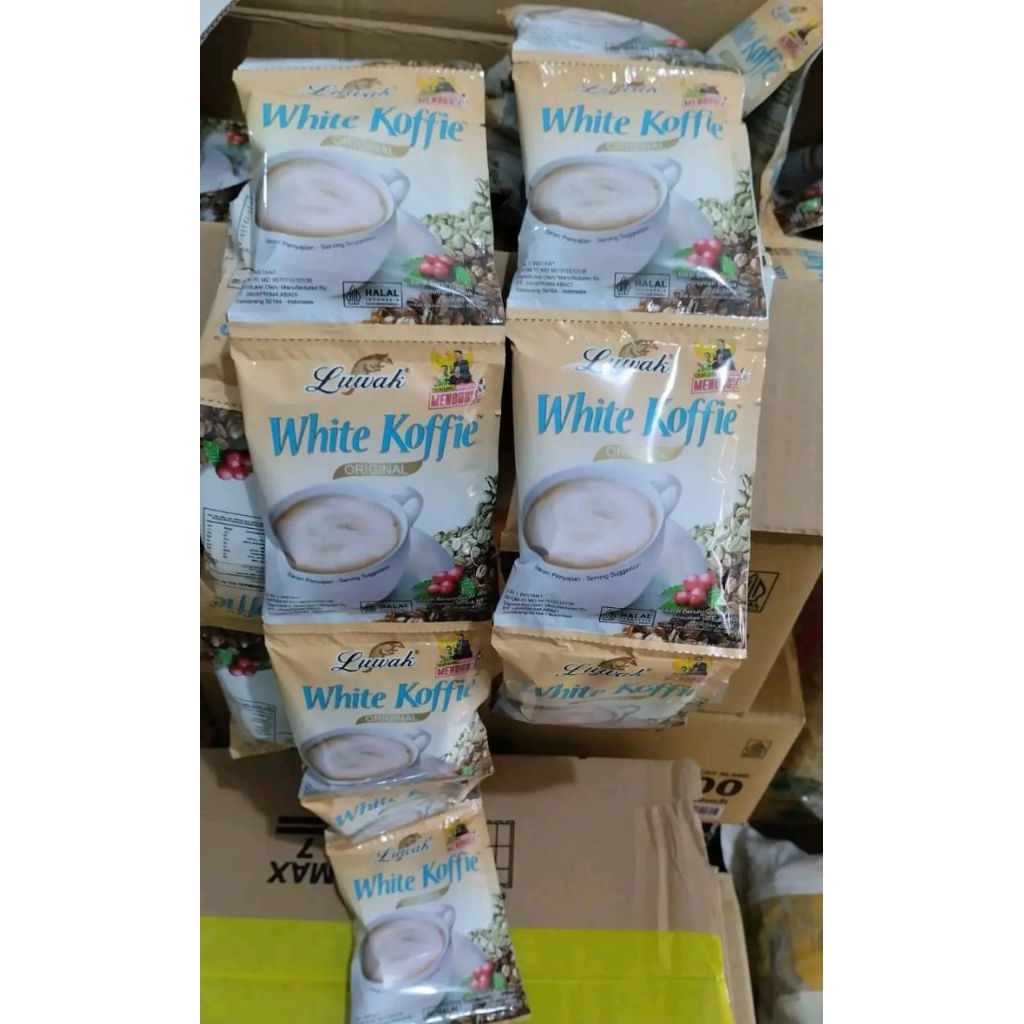 

Luwak white koffie 1 dus isi 12 exp aman