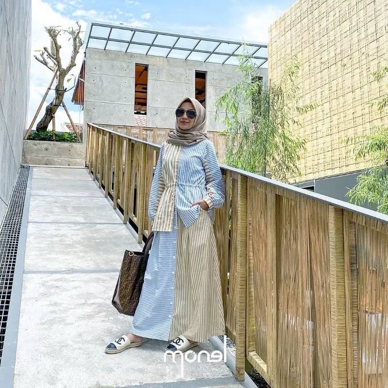 [MONEL] Urban Stripe Monel by Kenes Boutique