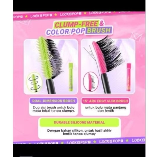 Dazzle Me lock N pop Duo Maskara