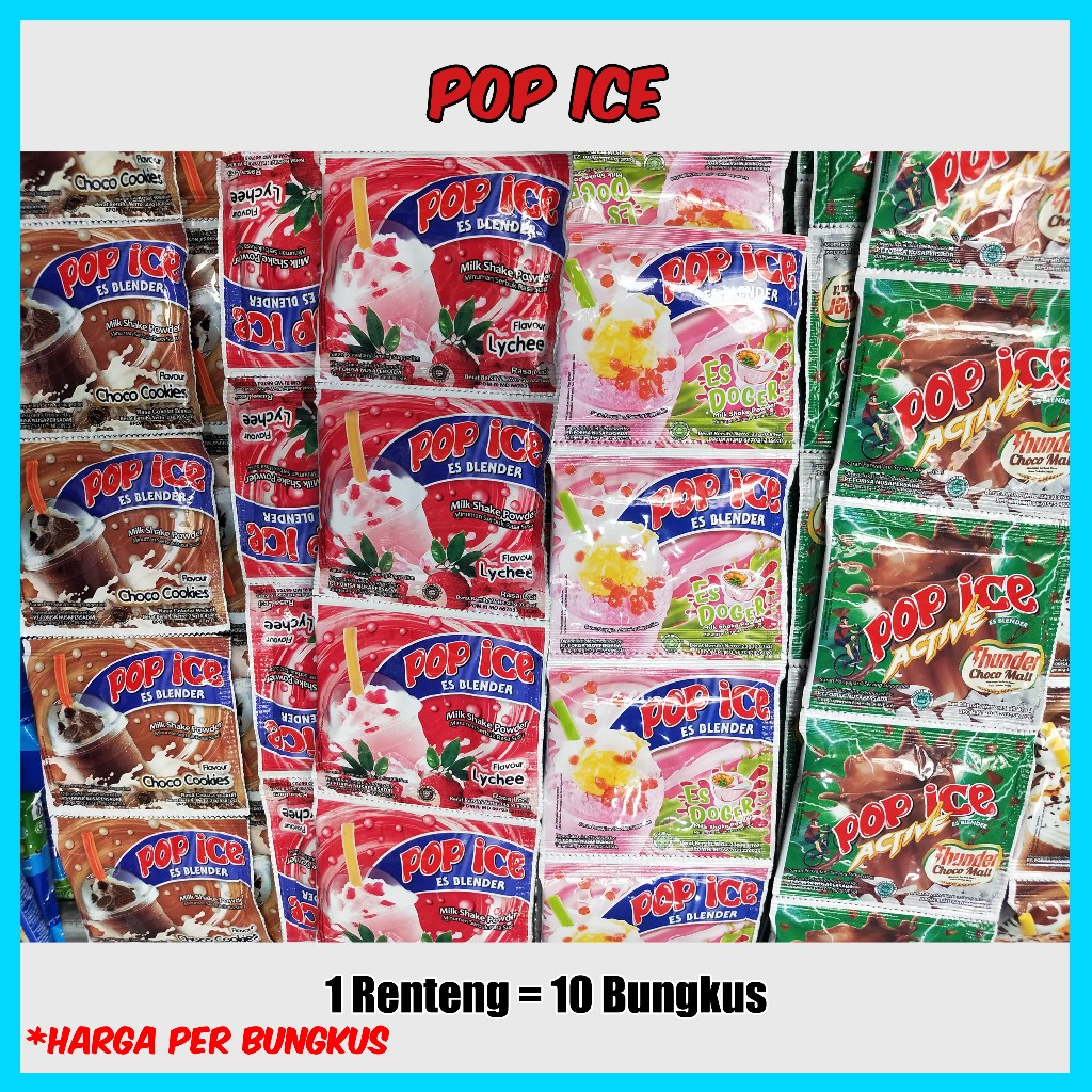 

Pop Ice aneka rasa varian lengkap