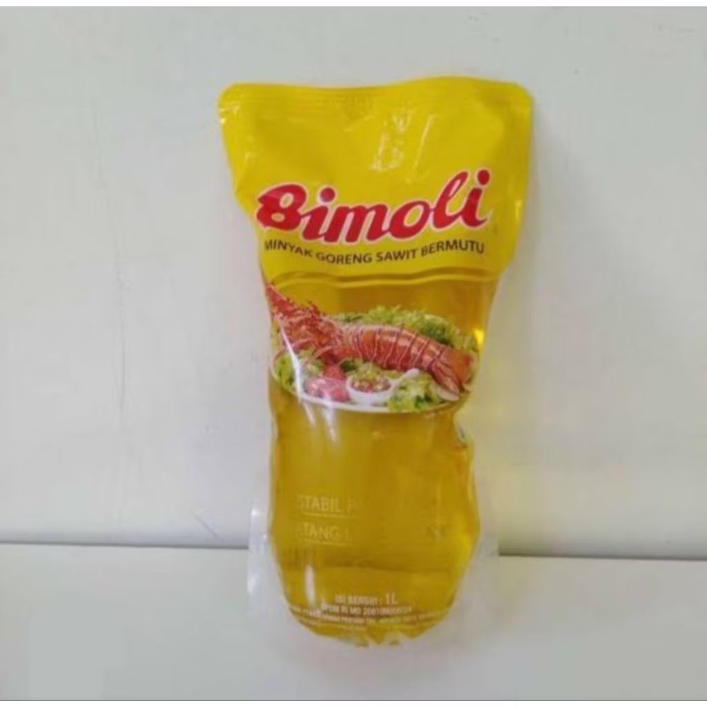 

Bimoli Minyak Goreng 1 Liter Clasic Refill/Bimoli Minyak Goreng Klasik 1 Liter Pouch/Minyak Goreng Bimoli 1 Ltr