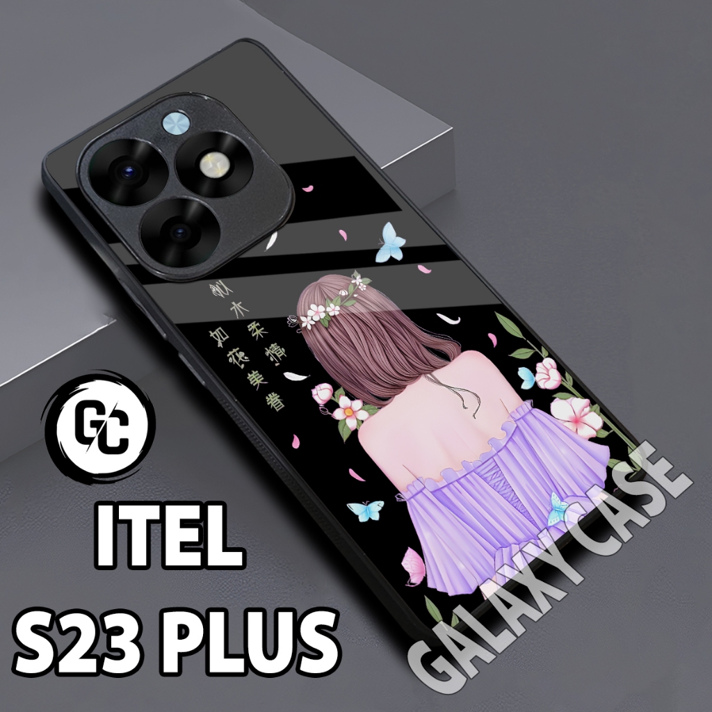 Softcase glossy untuk ITEL S23 PLUS/casing Hp ITEL S23 PLUS/case ITEL S23 PLUS