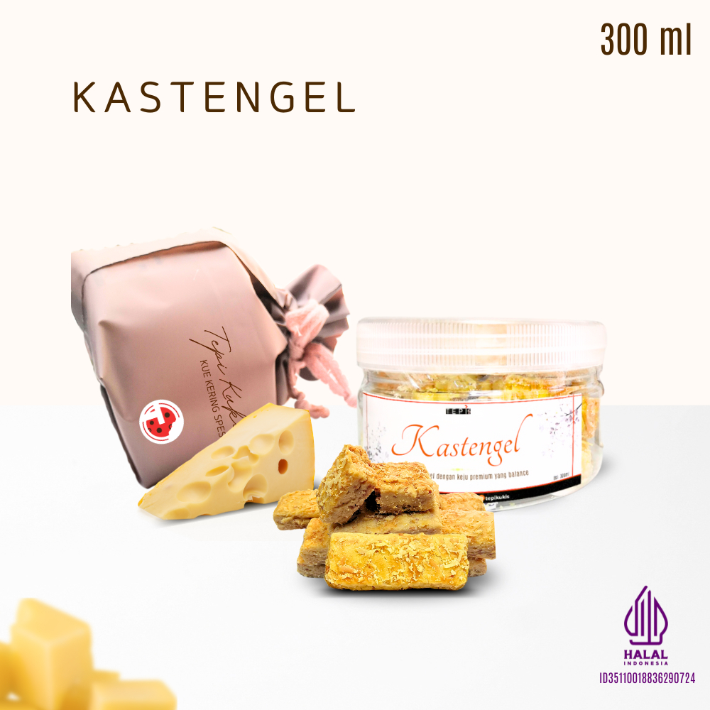 

Kue Kastengel Keju Lumer Toples 300ml