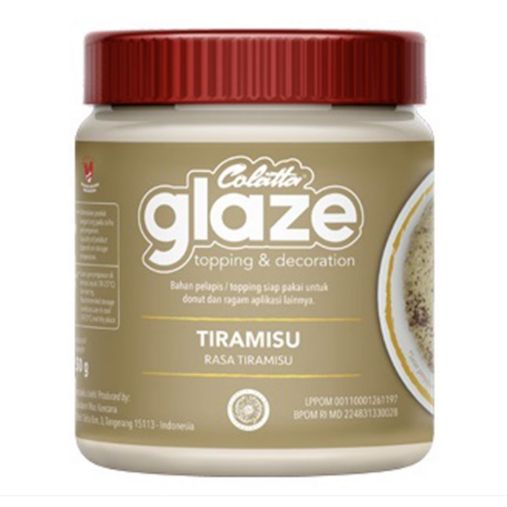 

Colatta Glaze Topping & Decoration Dark Tiramisu 250g