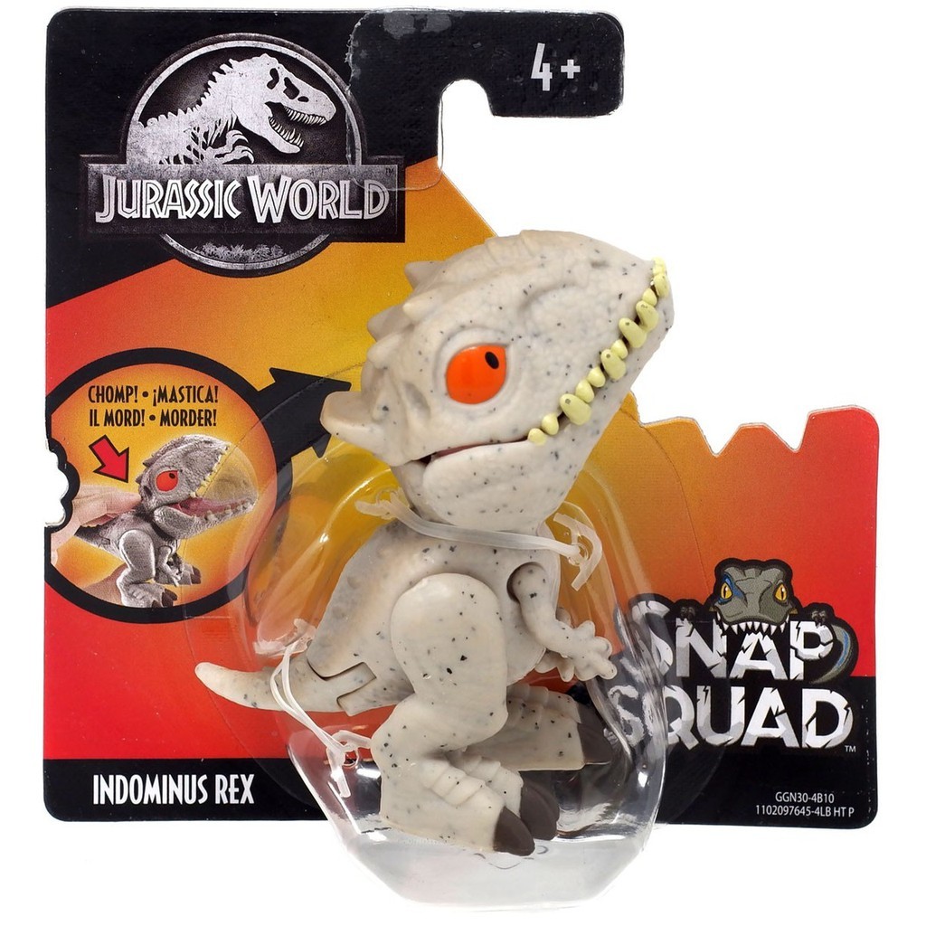 Mainan Snap Squad Dino Indominus Rex Wave 1 Jurassic World