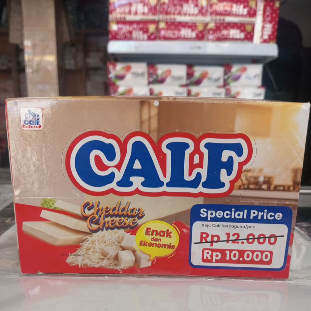 

KEJU CHEDDAR CLAF 200GR/KEJU PARUT KEMASAN 200GR