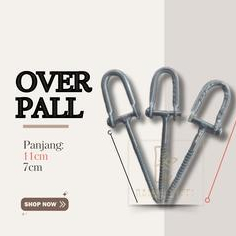 Overval / Overpal Pengait Kunci Rolling Door