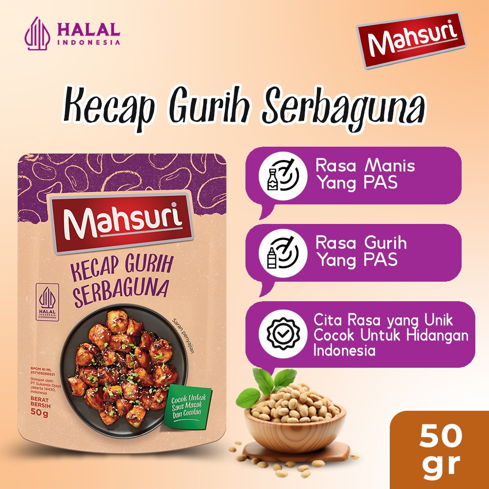 

LEE KUM KEE Kecap Gurih Serbaguna "MAHSURI" 50 gr