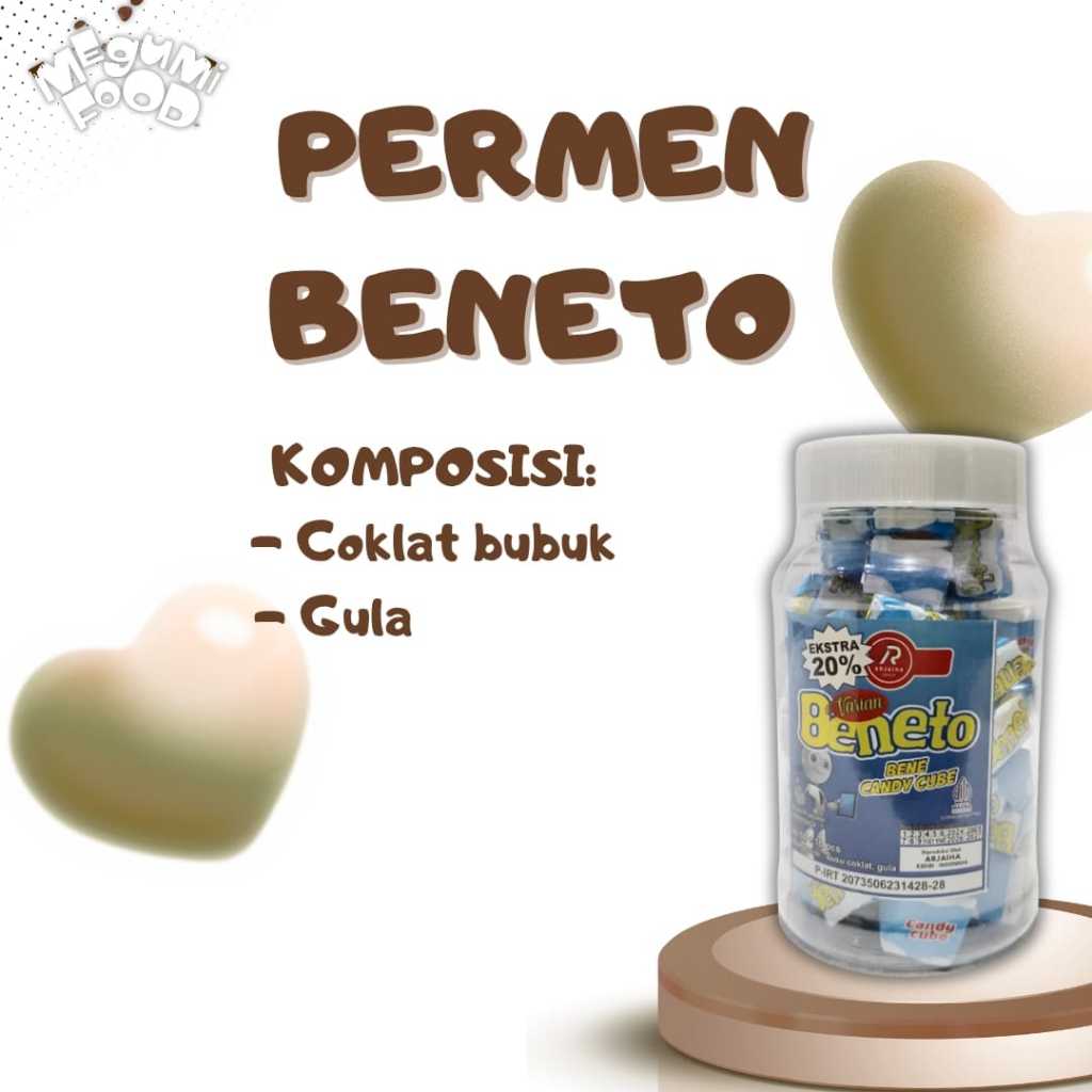 

Permen Milo Millo BENETO Isi 60 Pcs