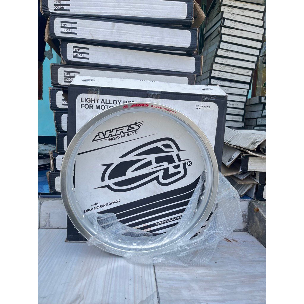 velg AHRS silver ring 17 uk 2.50 hole 28