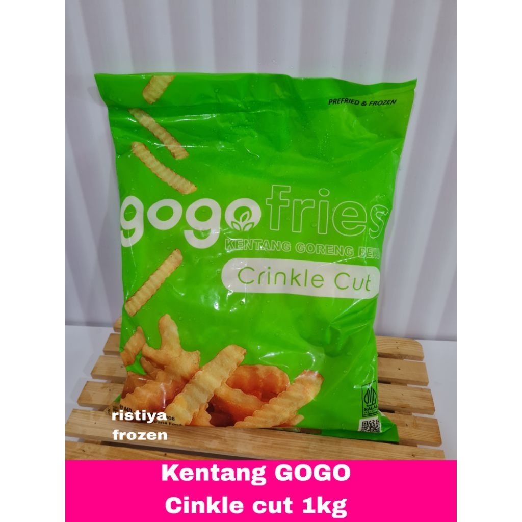 

Kentang Gogo CrinkleCut 1kg