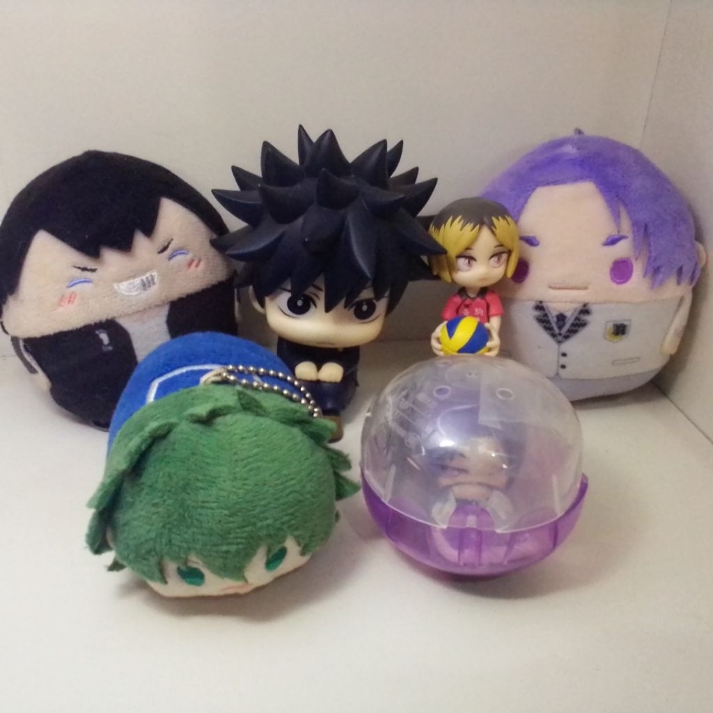 (ORI) look up megumi, fuwa reo, fuwa kageyama, figure kenma