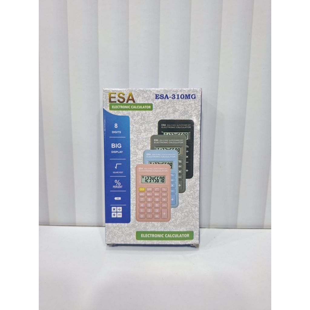 

Kalkulator Calculator Saku Mini ESA-310MG 8 Digit