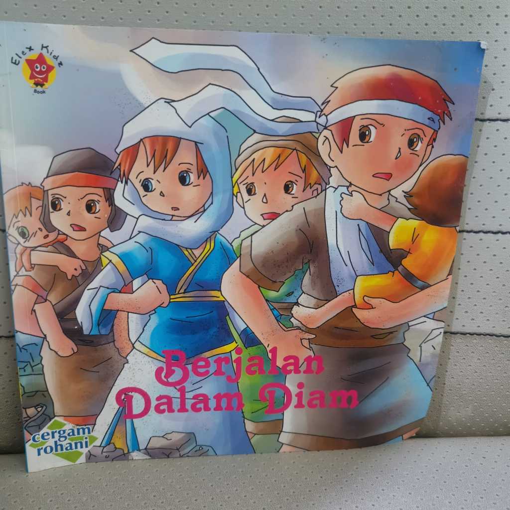 BUKU BEKAS ORIGINAL Berjalan dalam Diam buku cergam rohanI ELEX kIDZ