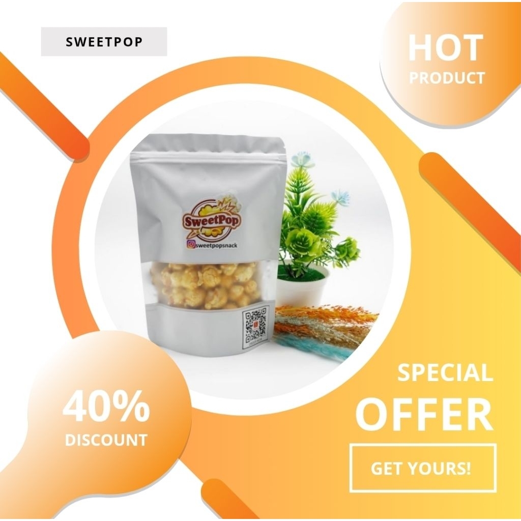 

SWEETPOP POPCORN CARAMEL BULET MANIS NAGIH GURIH