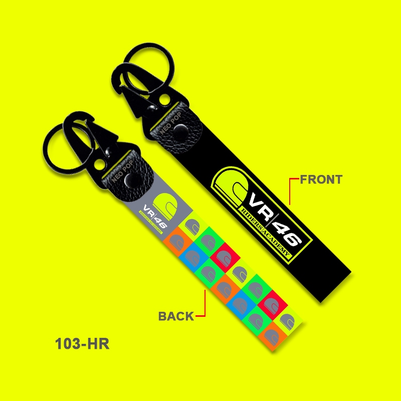 GANTUNGAN KUNCI PREMIUM LOGO RIDERS ACADEMY KEY CHAIN TAG SEPEDA MOTOR KEREN MOTOGP GP MOTO2 KEYCHAI