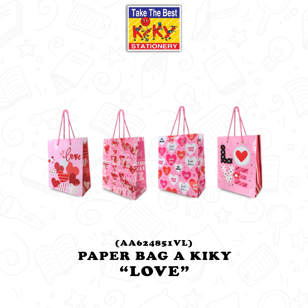 

KIKY Tas Tali A Fancy / Batik / Love Uk. 22 x 15 x 6 CM - 1 Pcs